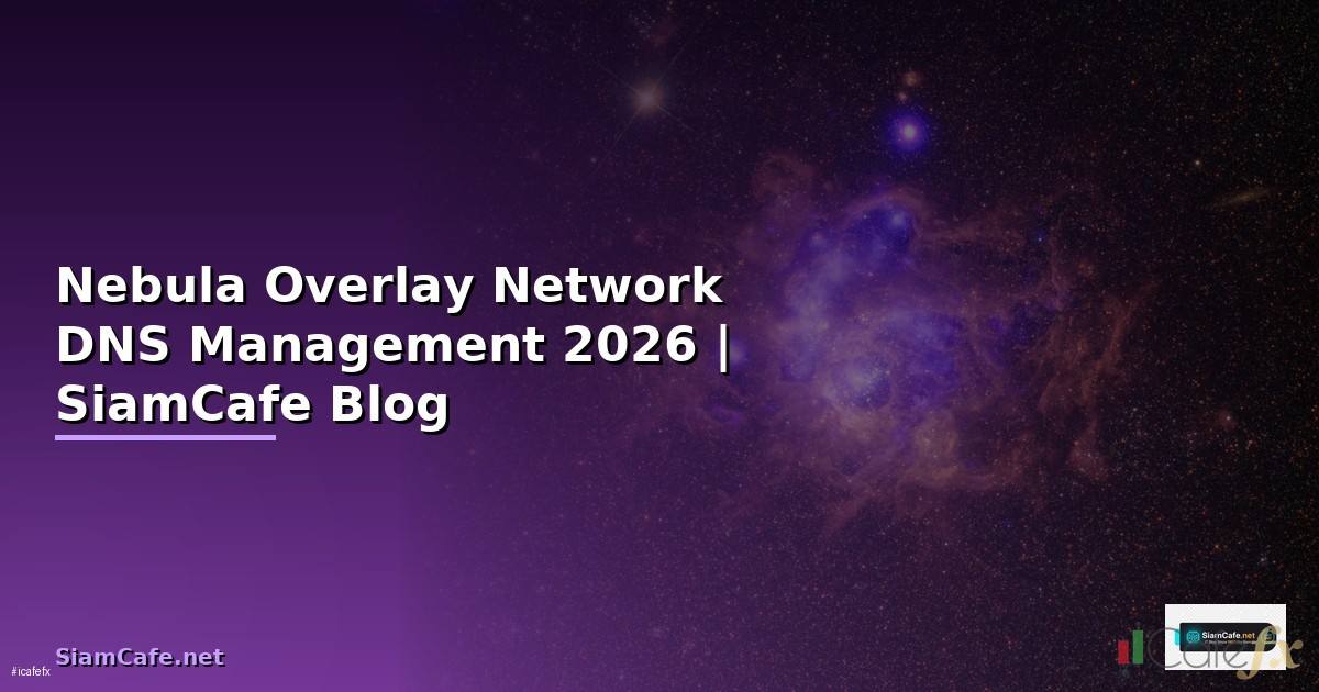 Nebula Overlay Network DNS Management
