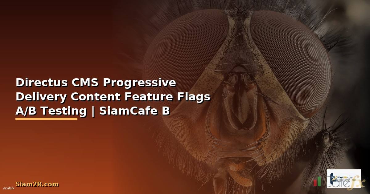 Directus CMS Progressive Delivery  จัดการ Content ด้วย Feature Flags และ A/B Testing