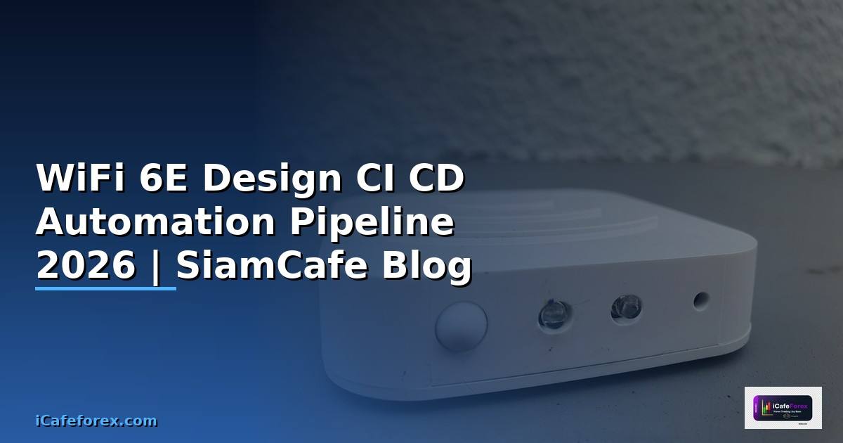 WiFi 6E Design CI CD Automation Pipeline