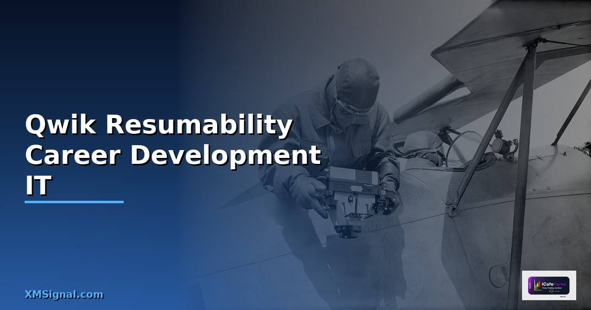 Qwik Resumability Career Development IT —
