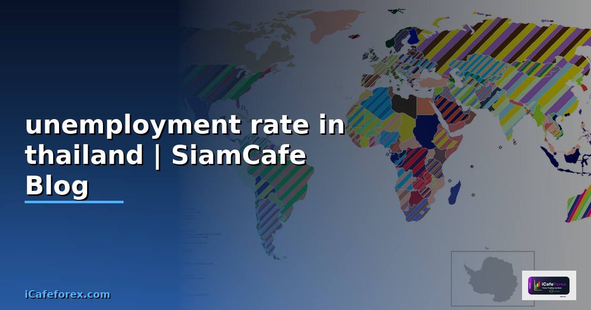 unemployment rate in thailand