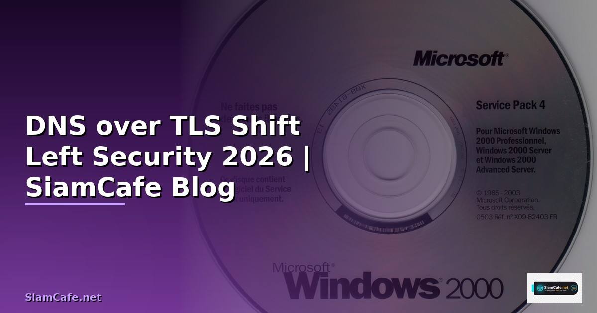 DNS over TLS Shift Left Security