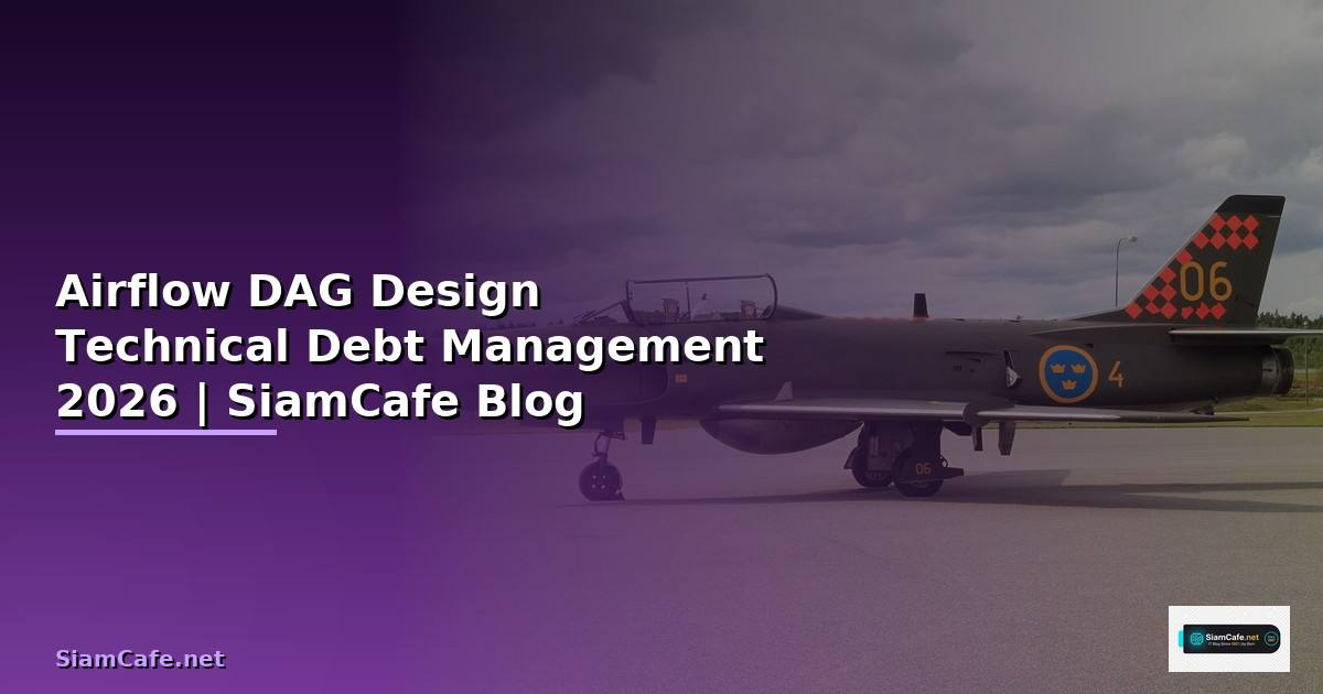 Airflow DAG Design Technical Debt Management