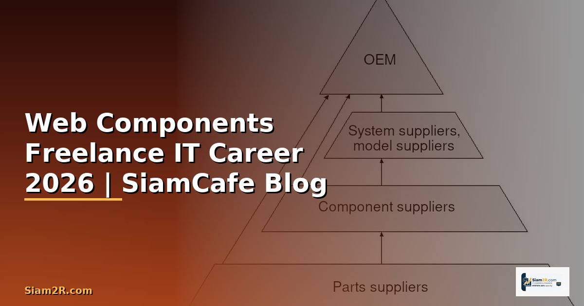 Web Components Freelance IT Career — คู่มือฉบับสมบูรณ์ 2026