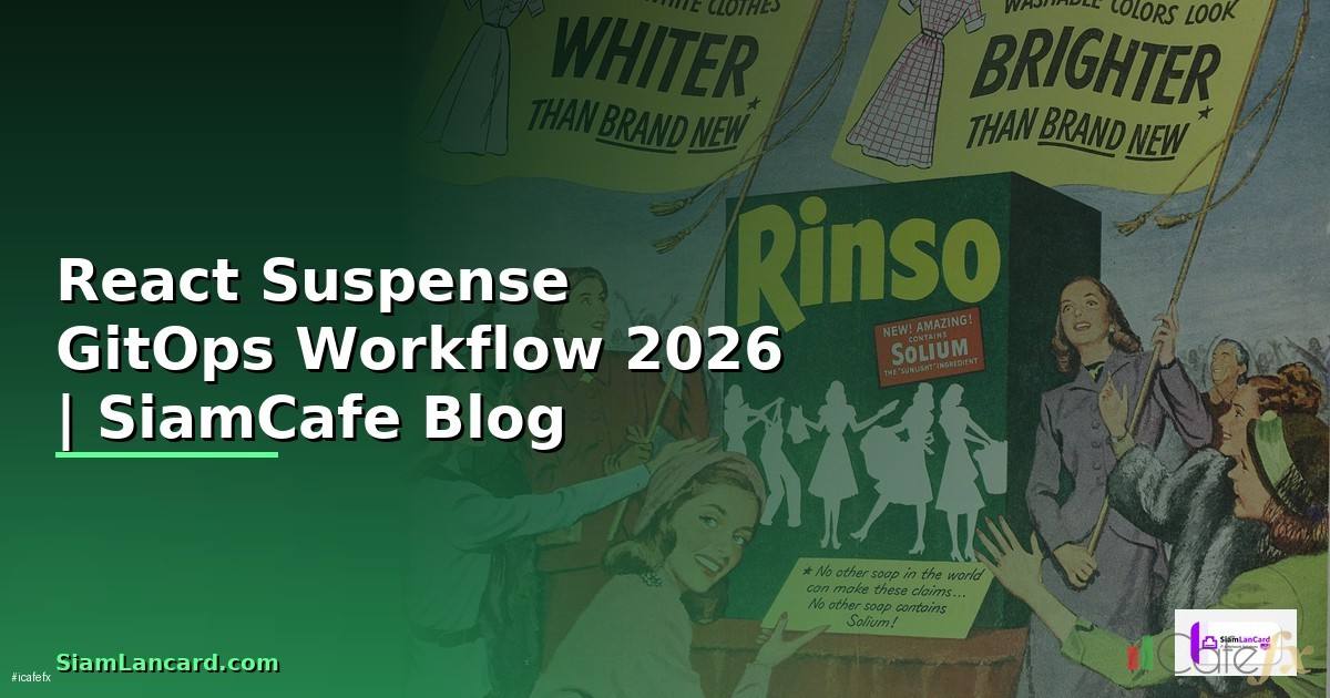 React Suspense GitOps Workflow