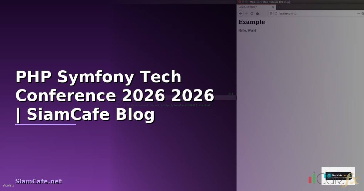 PHP Symfony Tech Conference 2026
