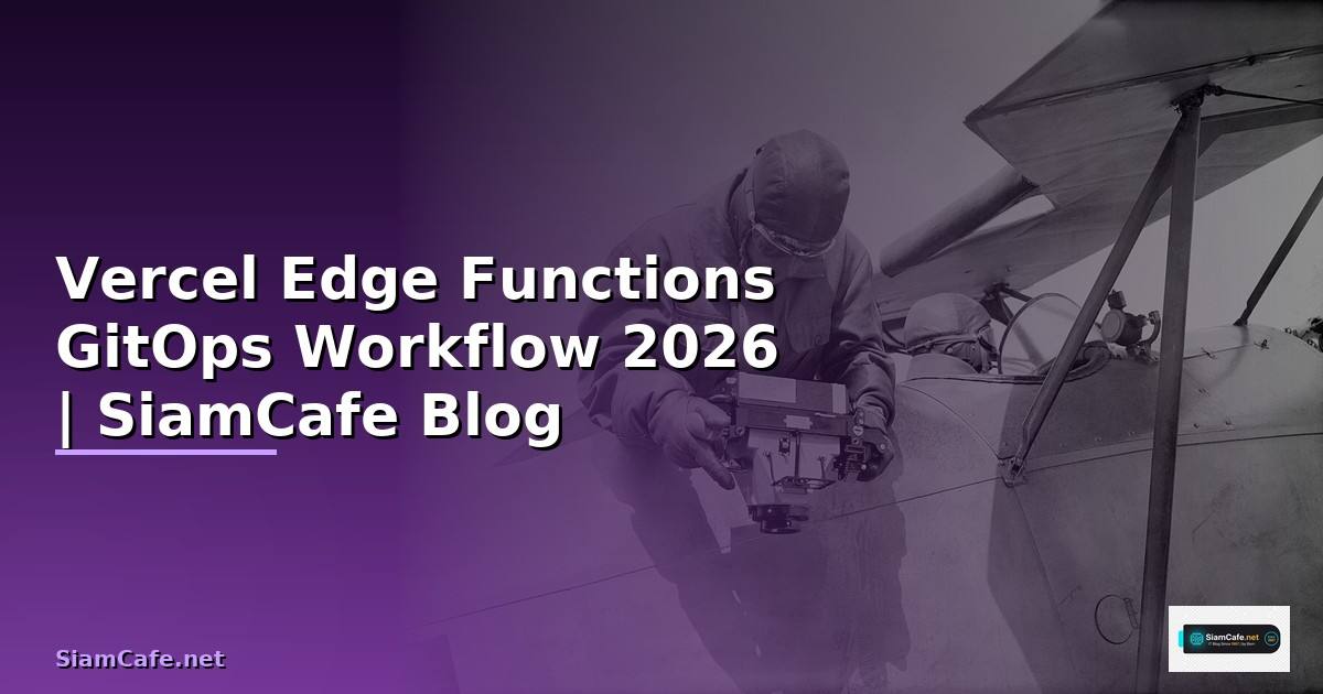 Vercel Edge Functions GitOps Workflow
