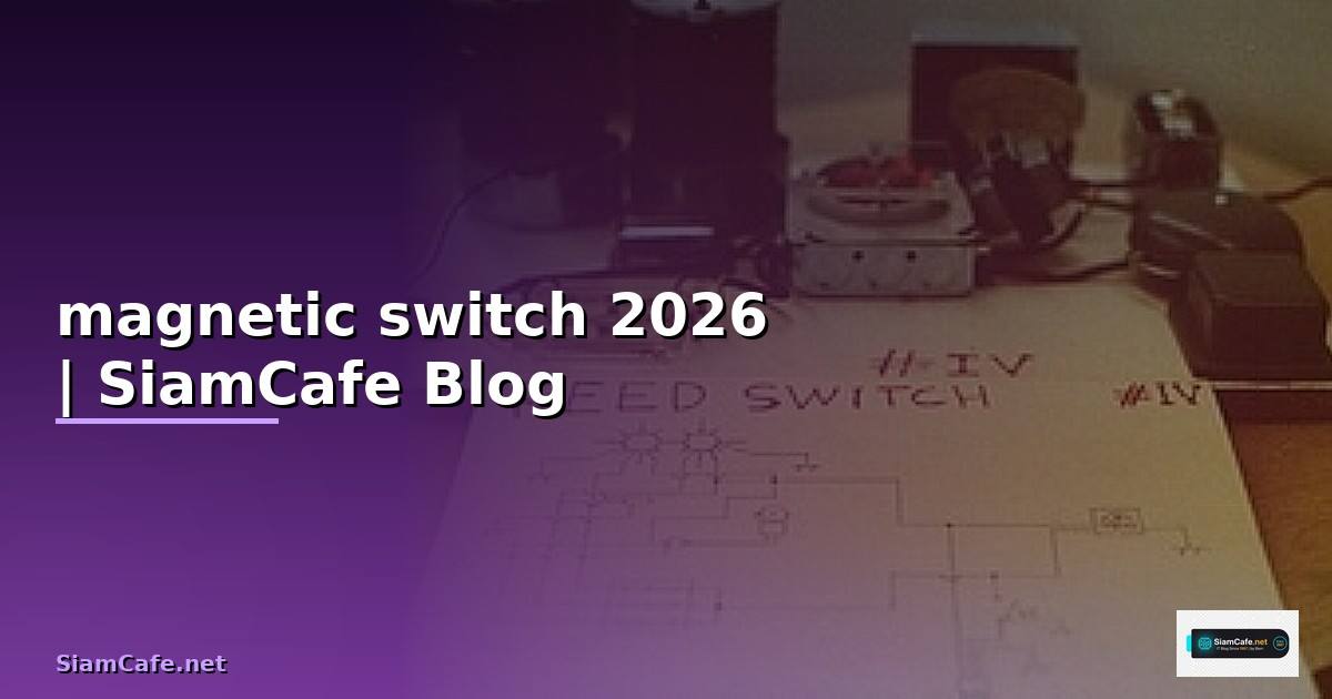 magnetic switch คือ