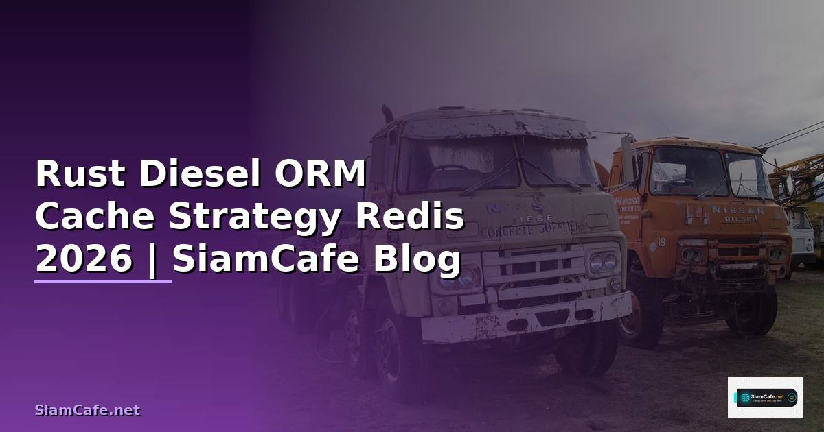 Rust Diesel ORM Cache Strategy Redis