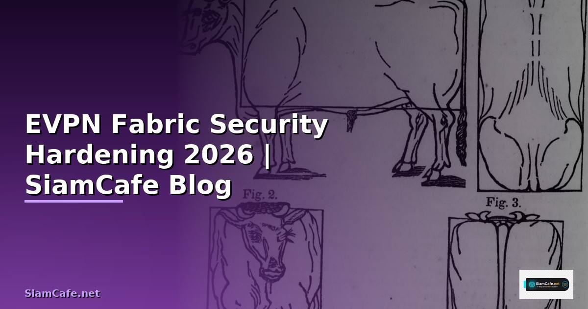 EVPN Fabric Security Hardening ป้องกันแฮก