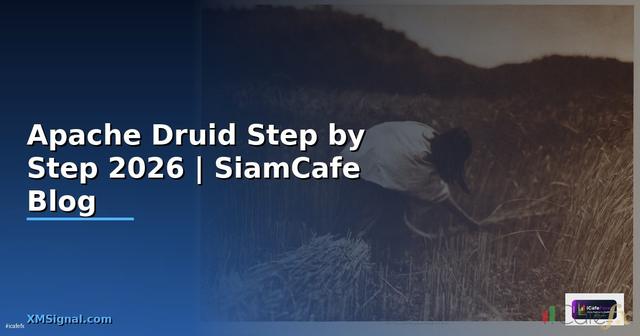 Apache Druid สำหรับมือใหม่ Step by Step