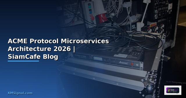 ACME Protocol Microservices Architecture