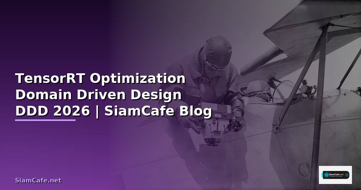 TensorRT Optimization Domain Driven Design DDD