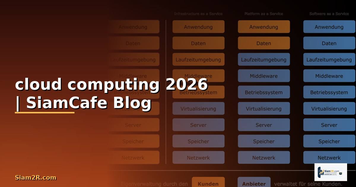 ระบบปฏิบัติการของ cloud computing คือ