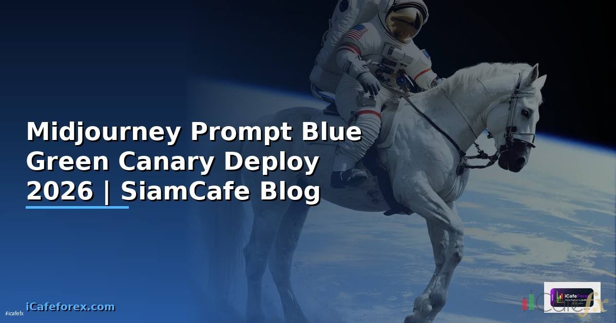 Midjourney Prompt Blue Green Canary Deploy — คู่มือฉบับสมบูรณ์ 2026