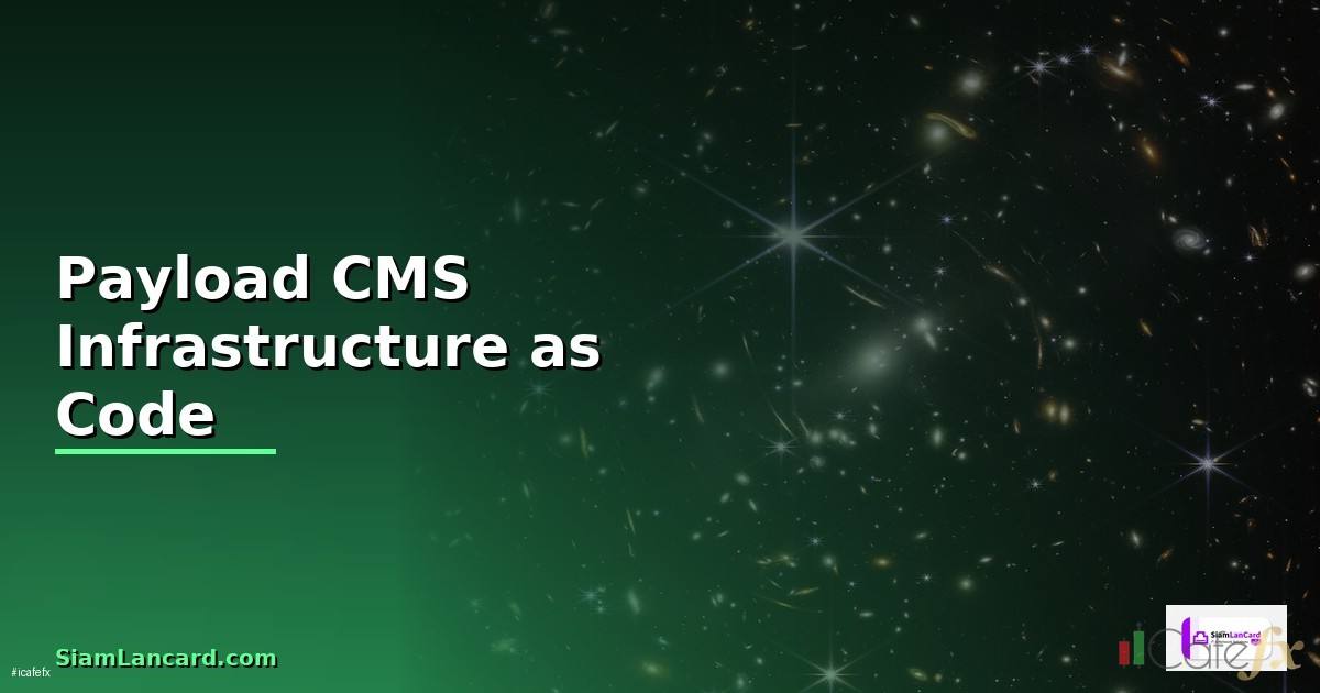 Payload CMS Infrastructure as Code —