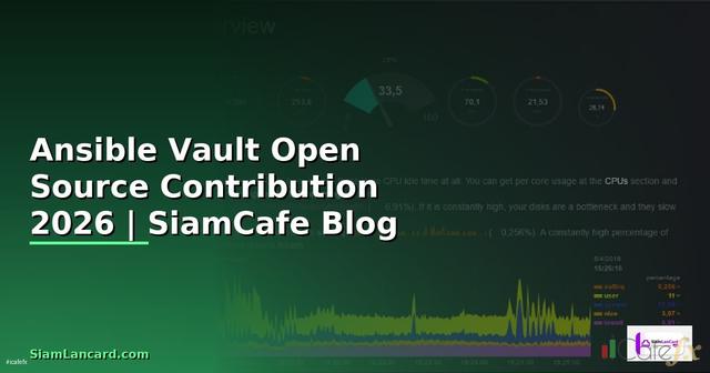 Ansible Vault Open Source Contribution