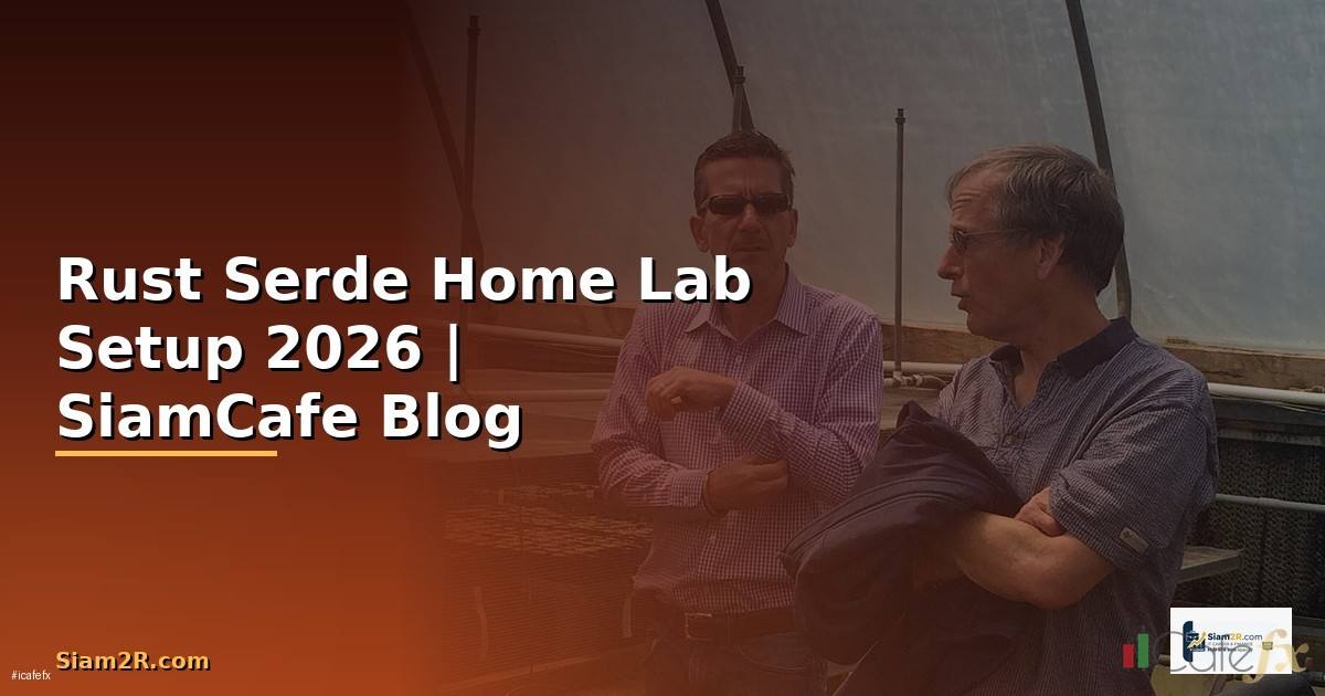 Rust Serde Home Lab Setup
