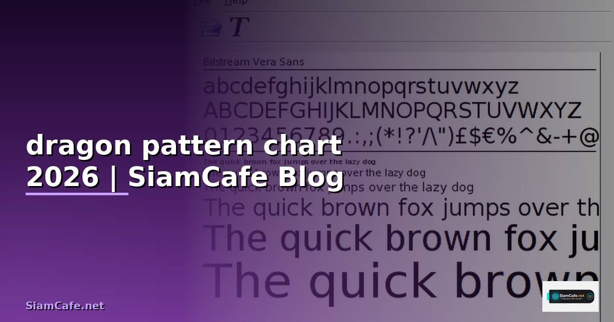 dragon pattern chart