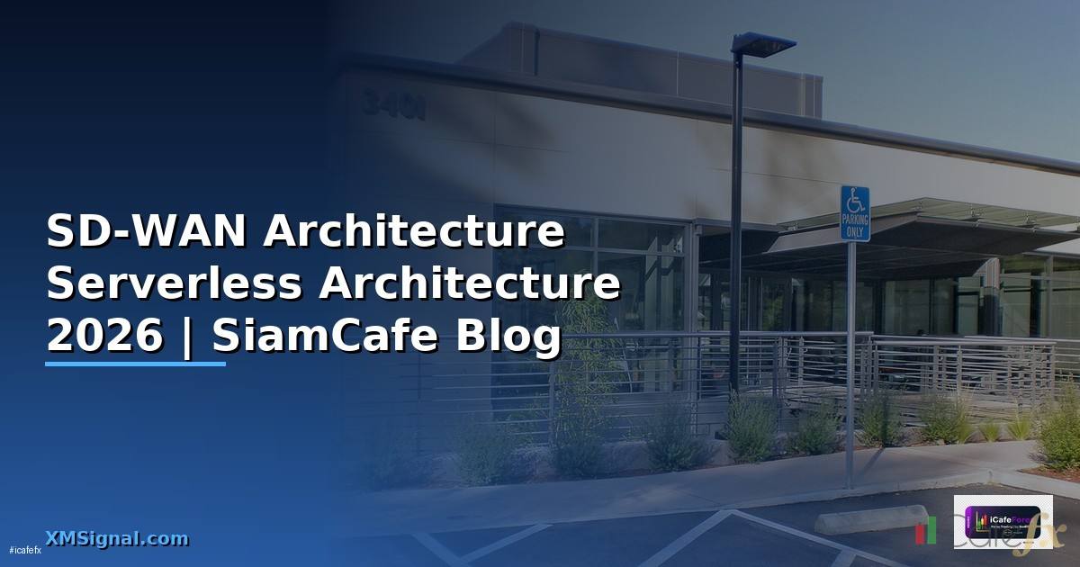 SD-WAN Architecture Serverless Architecture