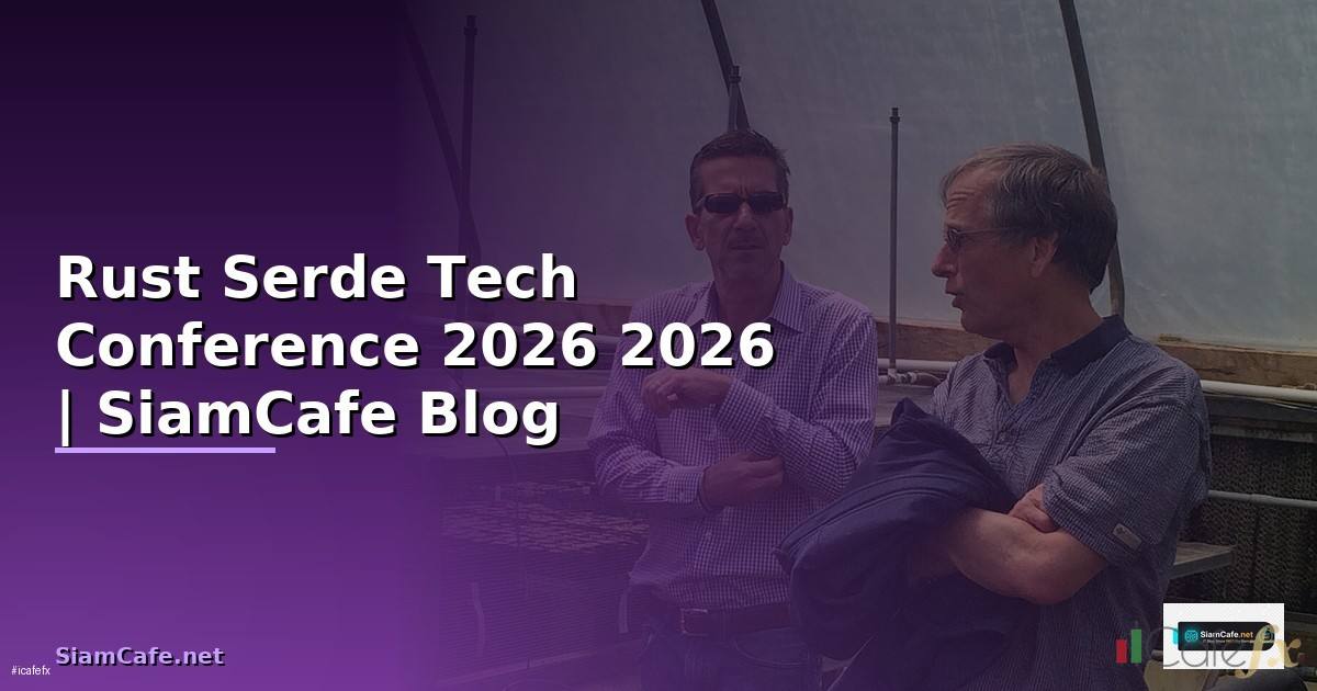 Rust Serde Tech Conference 2026