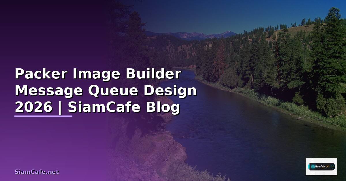 Packer Image Builder Message Queue Design