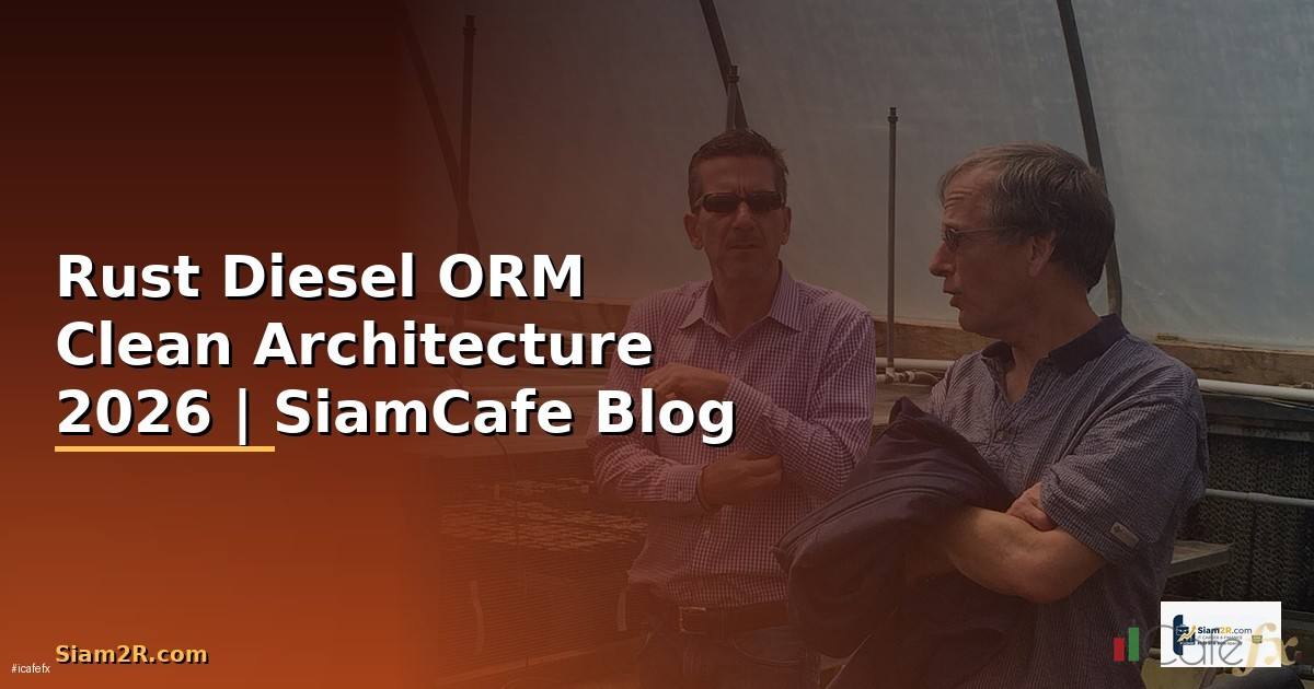 Rust Diesel ORM Clean Architecture