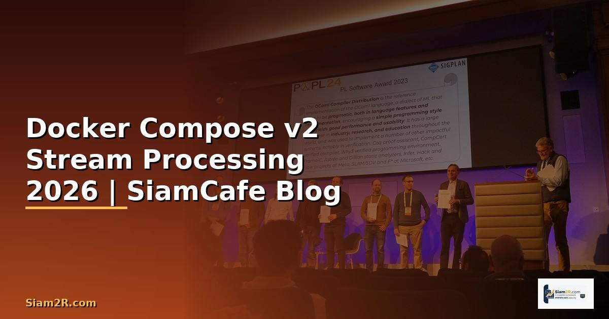 Docker Compose v2 Stream Processing