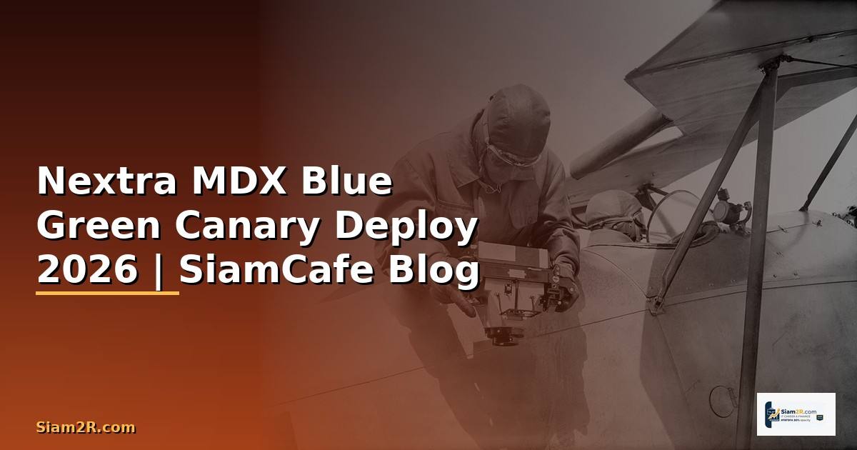 Nextra MDX Blue Green Canary Deploy