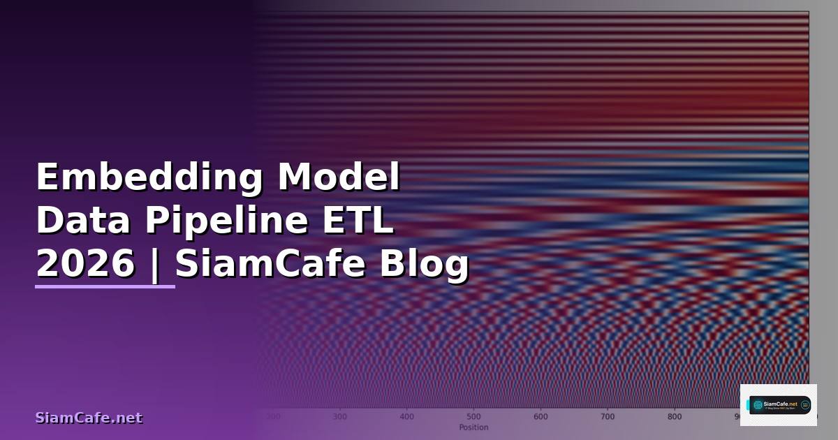Embedding Model Data Pipeline ETL