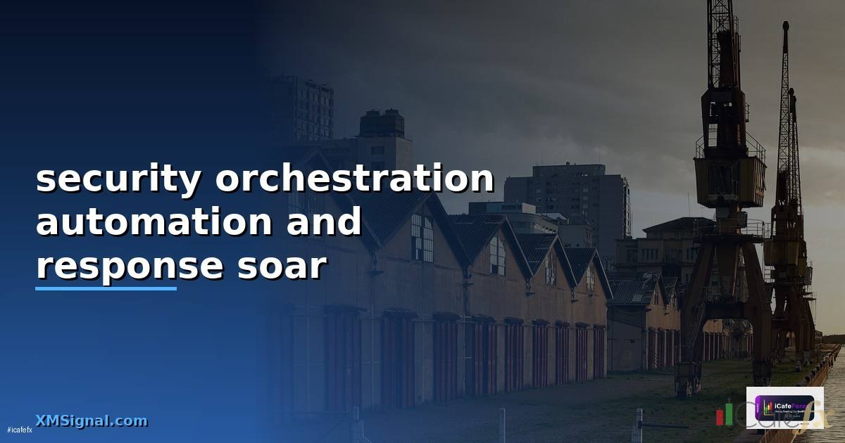 security orchestration automation and response