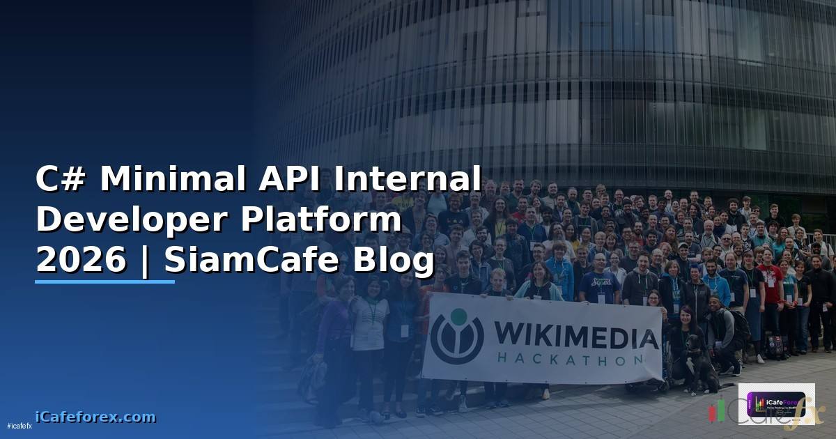 C# Minimal API Internal Developer Platform