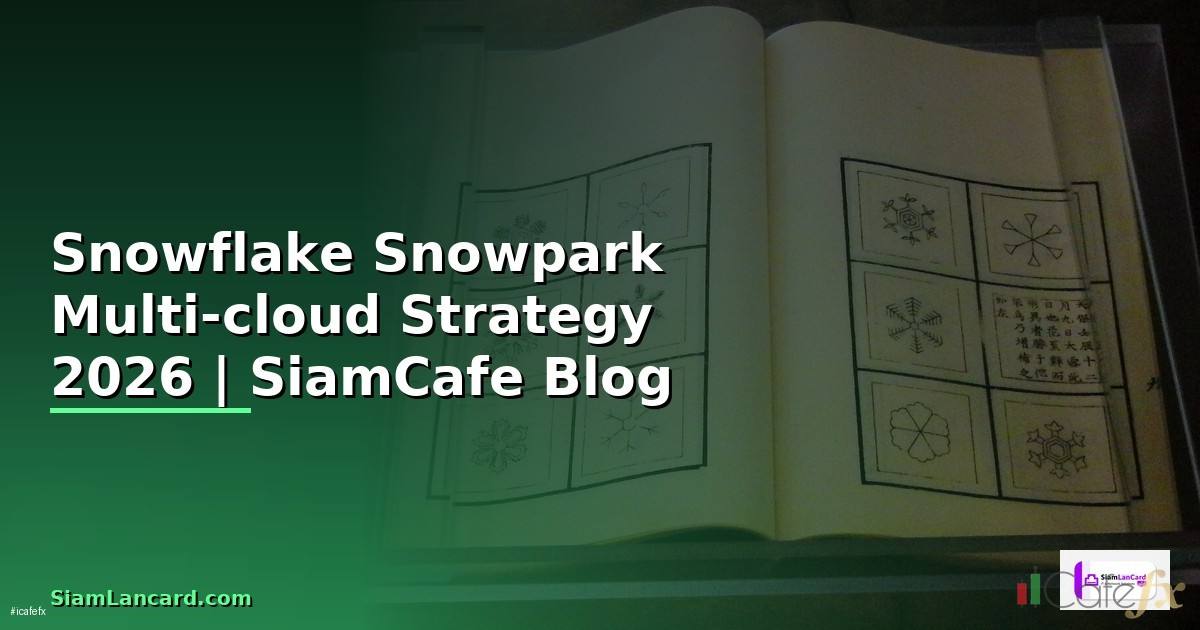 Snowflake Snowpark Multi-cloud Strategy