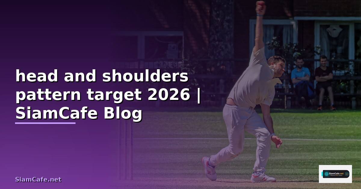 head and shoulders pattern target