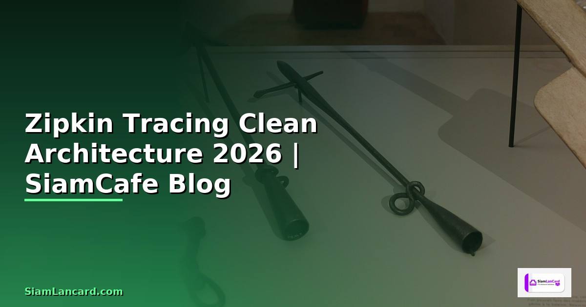 Zipkin Tracing Clean Architecture