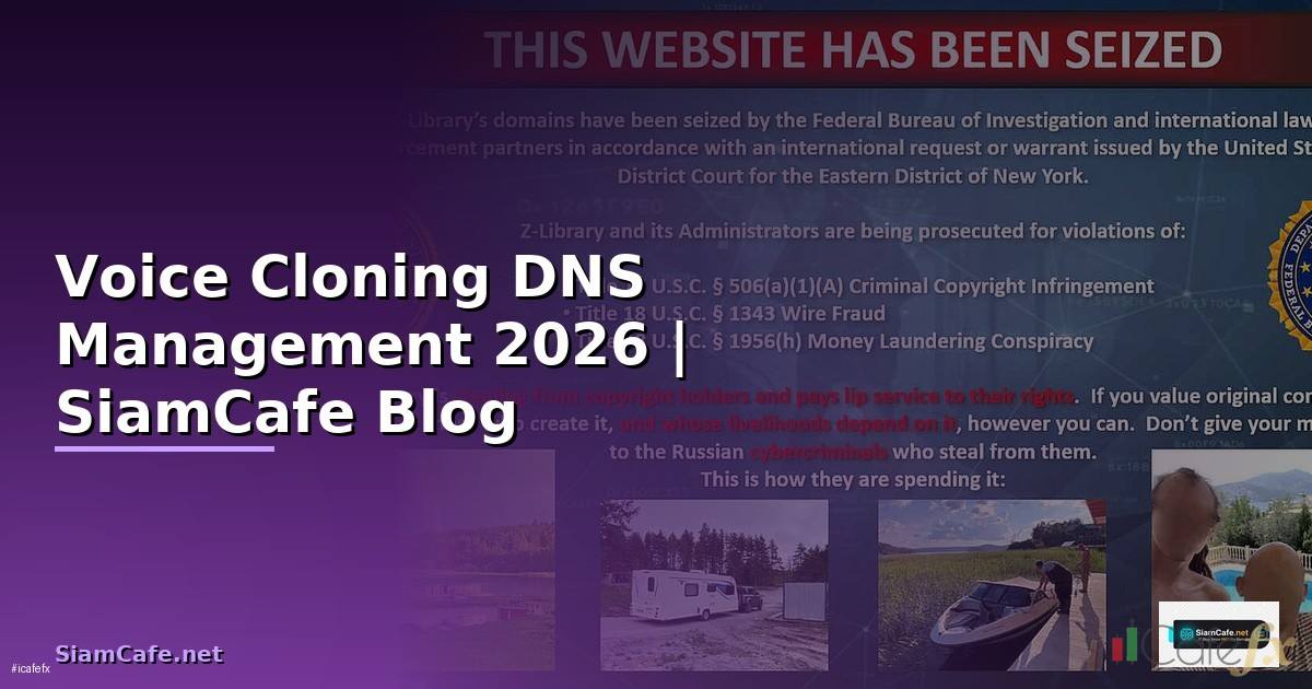 Voice Cloning DNS Management