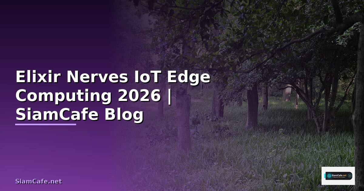 Elixir Nerves IoT Edge Computing