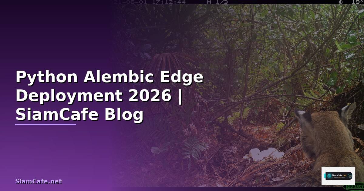Python Alembic Edge Deployment