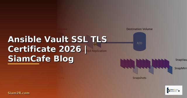 Ansible Vault SSL TLS Certificate