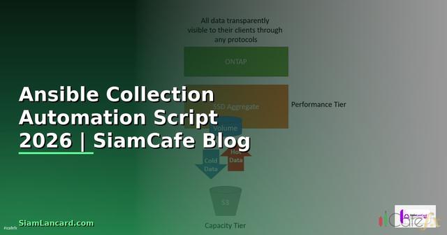 Ansible Collection Automation Script — คู่มือฉบับสมบูรณ์ 2026
