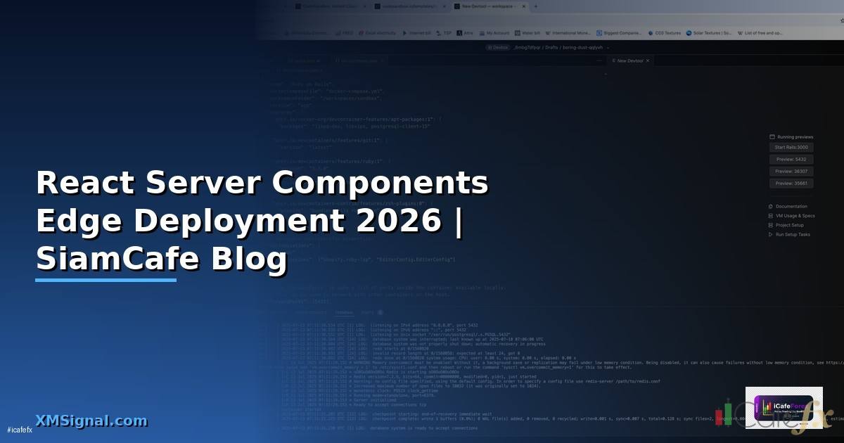 React Server Components Edge Deployment