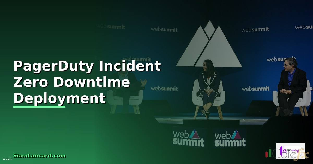 PagerDuty Incident Zero Downtime Deployment — วิธีตั้งค่าและใช้งานจริงพร้อมตัวอย่าง