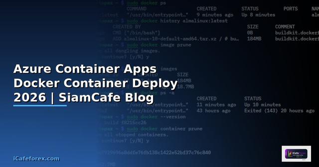 Azure Container Apps Docker Container Deploy