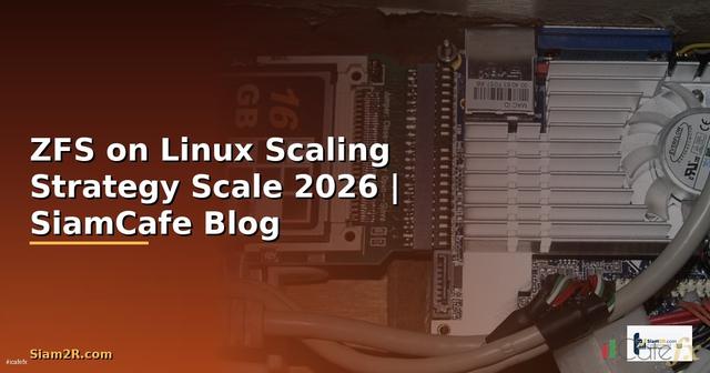 ZFS on Linux Scaling Strategy วิธี Scale