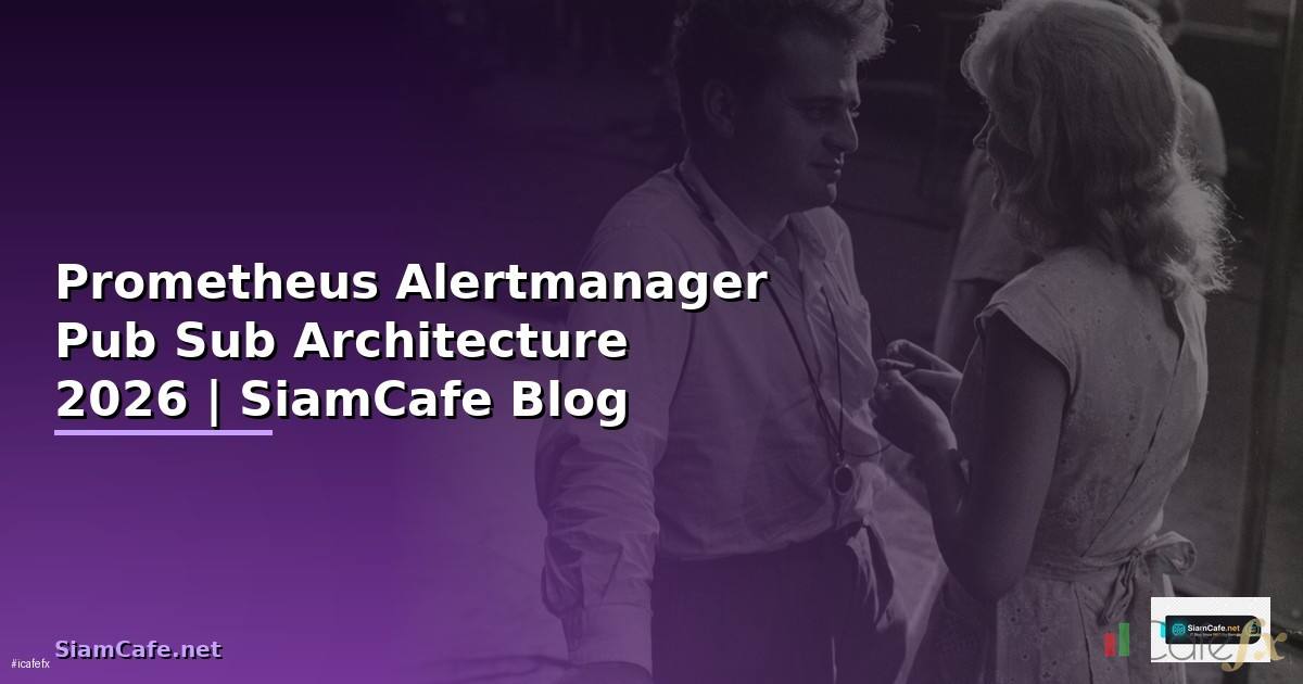 Prometheus Alertmanager Pub Sub Architecture