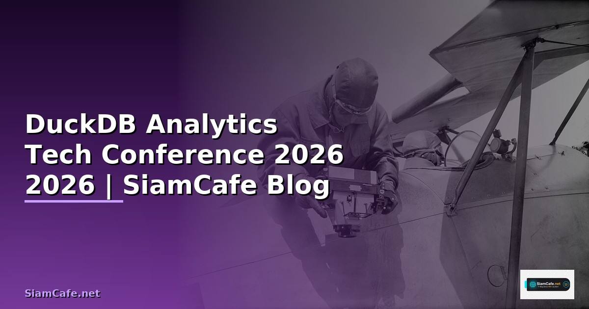 DuckDB Analytics Tech Conference 2026