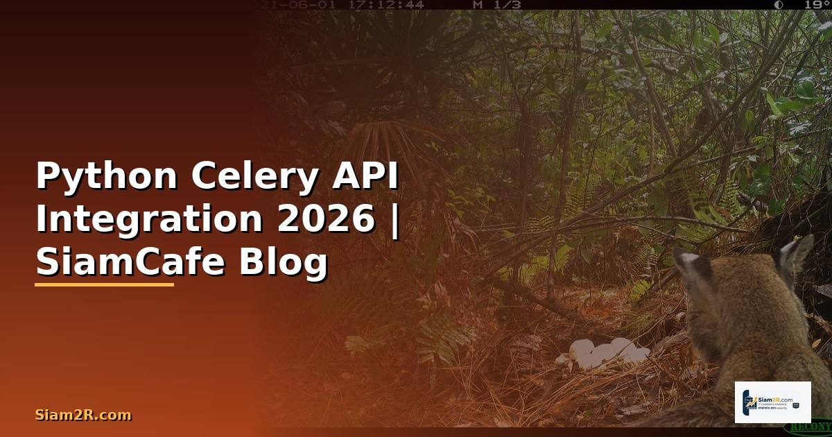 Python Celery API Integration เชื่อมต่อระบบ