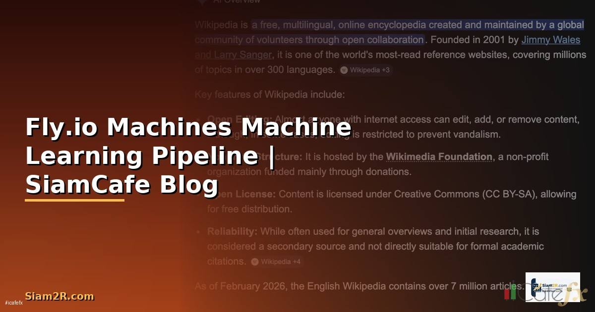 Fly.io Machines Machine Learning Pipeline