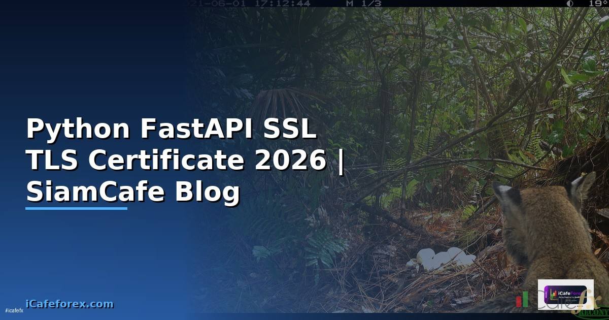 Python FastAPI SSL TLS Certificate