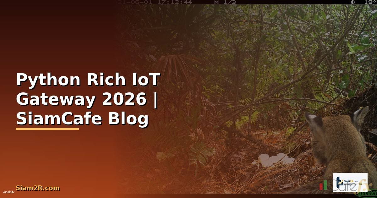 Python Rich IoT Gateway